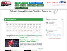 Tablet Screenshot of draftbuddy.com